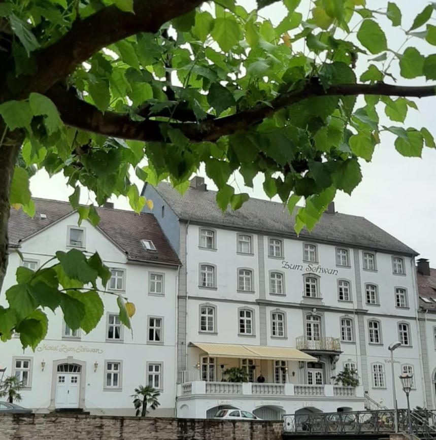Historisches Hotel Zum Schwan Bad Karlshafen Exteriör bild
